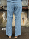 Culture Ayna Pants - Blue/White Stripe