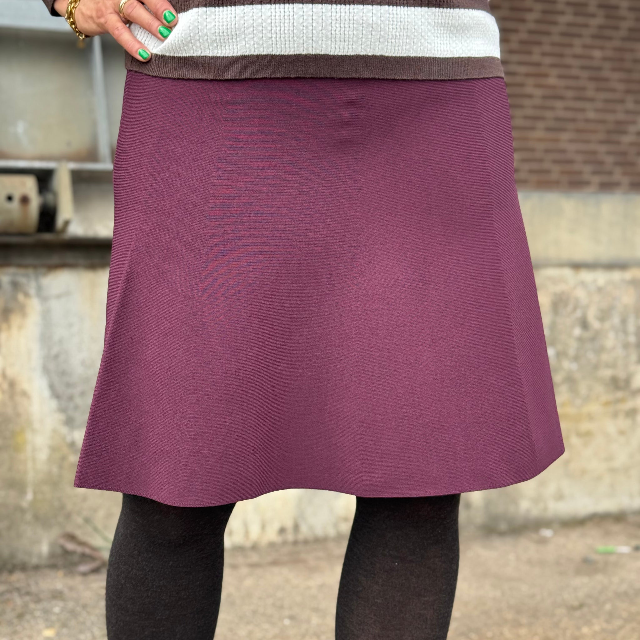 Nümph Lilly Pilly Skirt - Winetasting