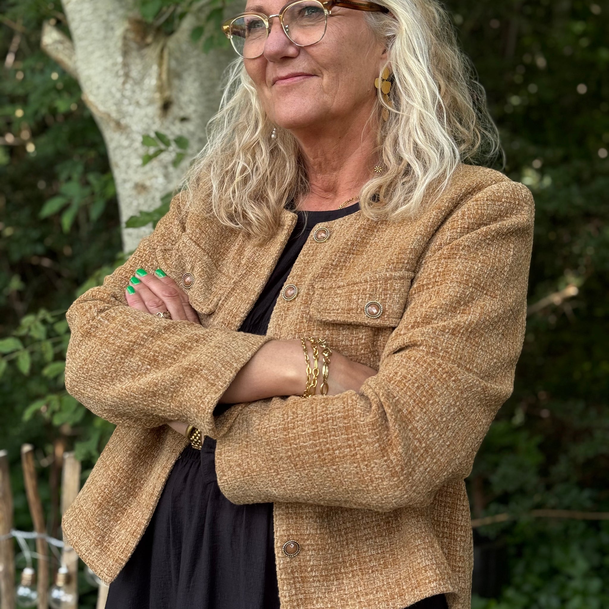Isay Emilie Blazer - Luxury Camel