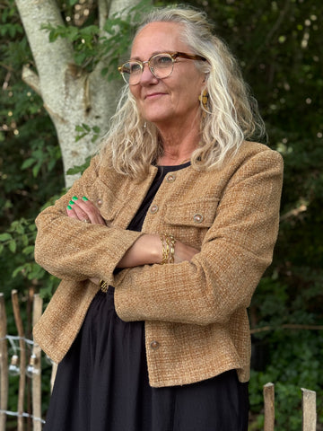 Isay Emilie Blazer - Luxury Camel