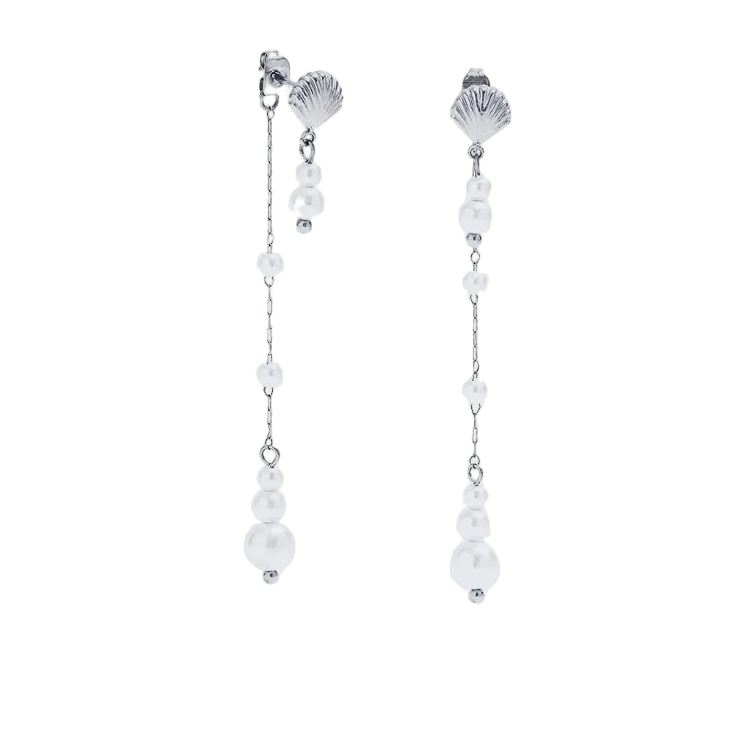 Musling Perle Ørestikkere 18K Guldbelagt | muun studios | Køb online hos Moster D – Hurtig levering