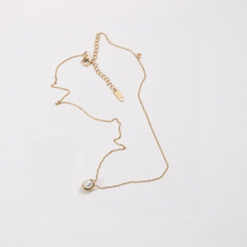 muun studios Emmie Pearl Necklace – 18K Gold Plated Necklace 18K Gold Plated