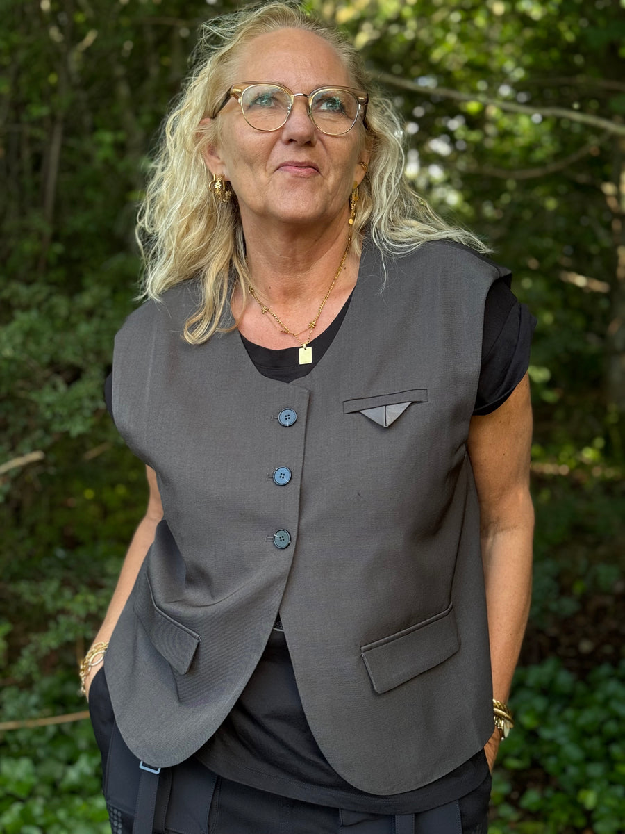 Nü Denmark Ariel Vest - Grey