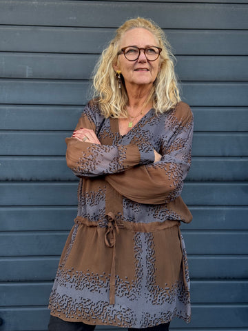 Nü Denmark Bianca Tunic - Dark Earth Mix