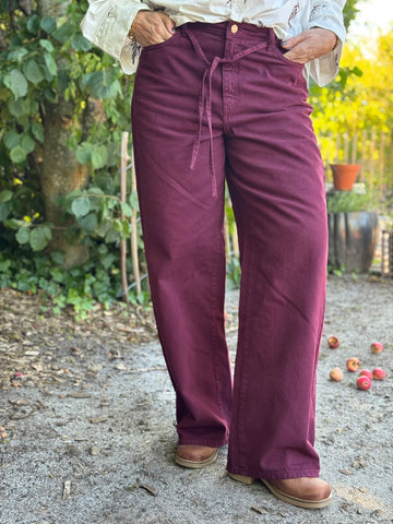 Nümph Brooklyn solid Jeans - Winetasting