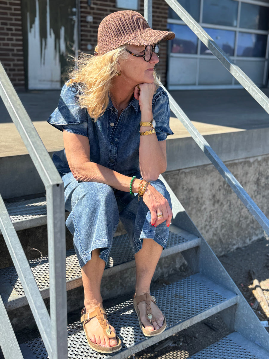 Nü Denmark Deima Shirt S/S - Denim