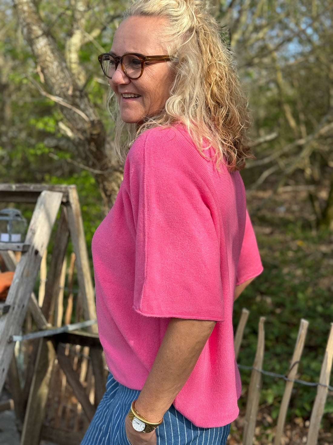 Marta du château Sia Knit - Fuxia Flou