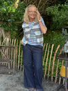 Cream Visti Pant - Chigaco Rinse