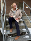 Cream Jaxy Jacket - Savannah Tan