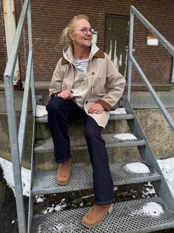 Cream Jaxy Jacket - Savannah Tan