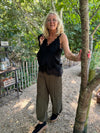 Culture Brenda Pants - Olive Night