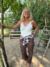 Costa Mani Ricki Pants - Choco
