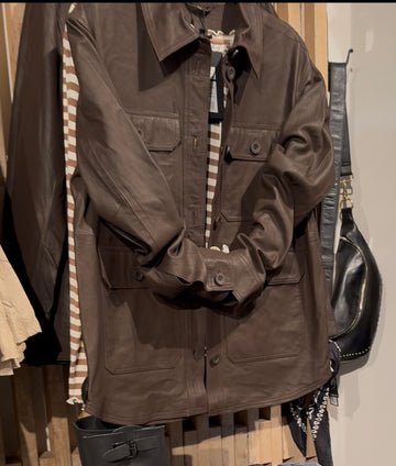 Notyz Nappalon Shirt - Espresso