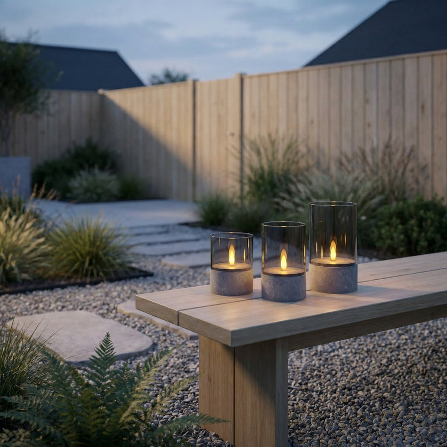 Glaslys beton-led