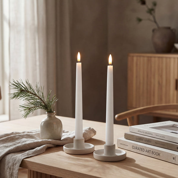 Delight Hvid LED Stagelys - 25 cm
