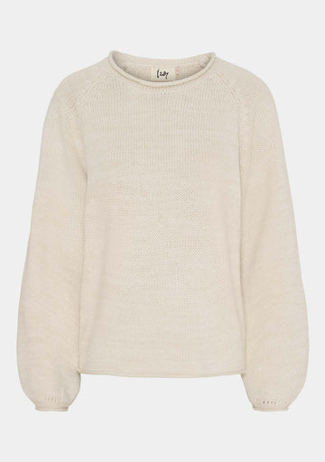 Isay Gwen Knit Pullover - Broken White