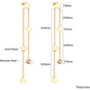 muun studios Hanging Star Earrings 18k Earring