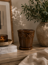House Doctor Cora Mellem Planter - Brown