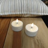 Udendørs LED Fyrfadslys 2-pak – Real Flame Tealights fra Deluxe Homeart