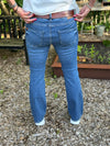 Isay Lido Flare Jeans - Light Blue Denim