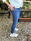 Isay Lido Zip Jeans - Basic Denim Wash | Isay | Køb online hos Moster D – Hurtig levering