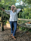 Isay Como Flare Jeans - Dark Denim | Isay | Køb online hos Moster D – Hurtig levering