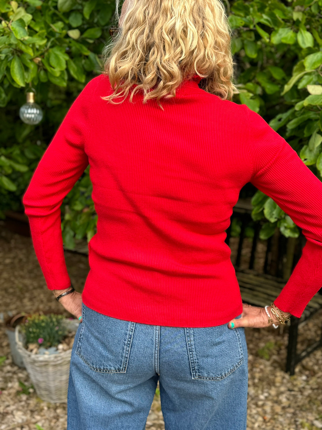 Nümph Sidanu Pullover - High Risk Red