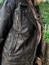Notyz Oversized Biker jakke - Walnut w. Silver | Notyz | Køb online hos Moster D – Hurtig levering