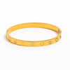 muun studios Jasmin heart zircon 18k gold plated Bracelet 18K Gold Plated
