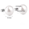 muun studios Lara Pearl Earrings - 18K Stainless Steel Earring