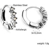 muun studios Lia Zircon Row Earring 18k Earring