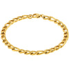 muun studios Lira Figaro Armbånd - 18K Guldbelagt Bracelet 18K Gold Plated