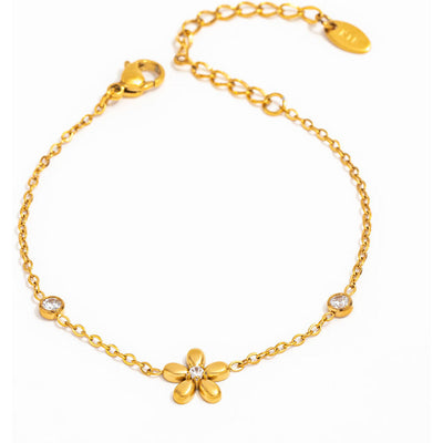 muun studios Lui Flower center bracelet 18k Bracelet
