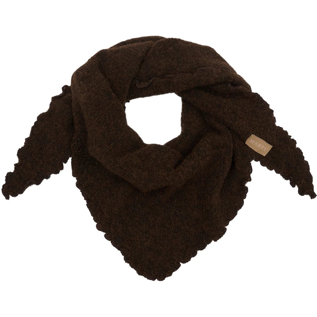 Marta du château Agnete Scarf - Brown Onesize