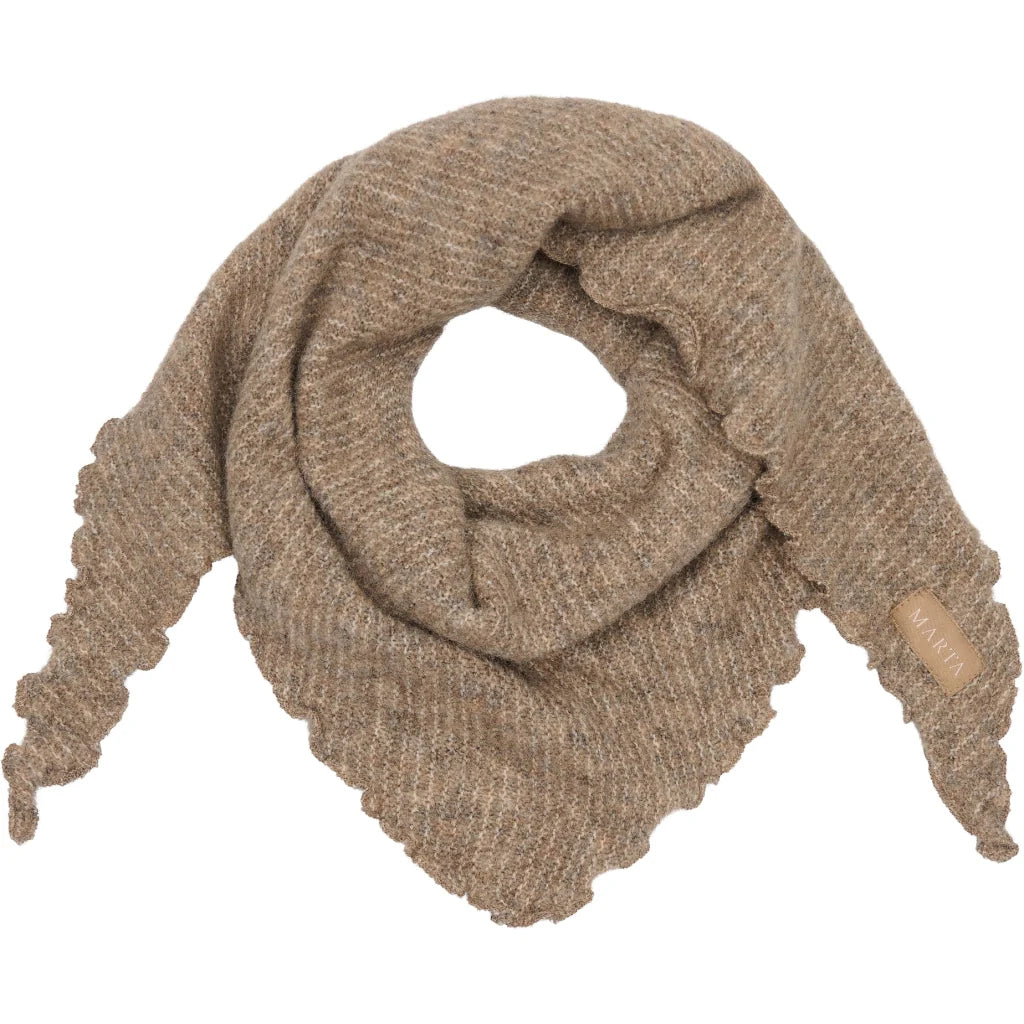 Marta du château Agnete Scarf - Fango Onesize