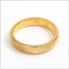muun studios Mila - Ribbon twist - 18K Gold Plated Bracelet 18K Gold Plated