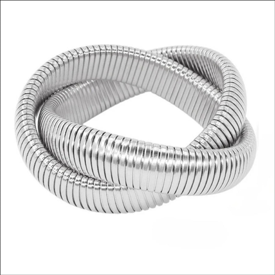 Mila RibbonSnake Twist Armbånd