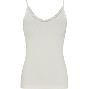 Tim&Simonsen Molly Rib Top - Ivory