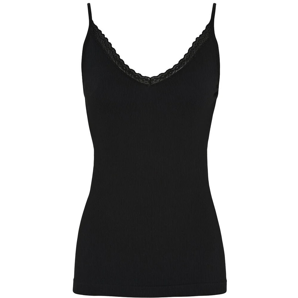 Tim&Simonsen Molly Rib Top - Nero
