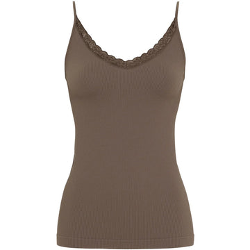 Tim&Simonsen Molly Rib Top - Noce