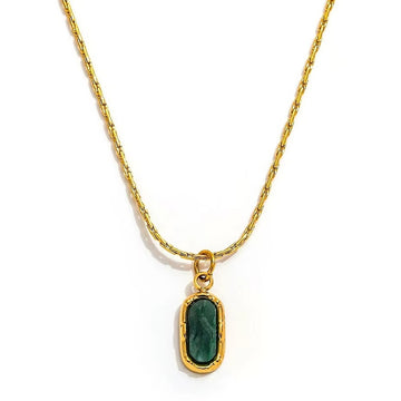 muun studios Natalia Necklace - 18K Gold Plated