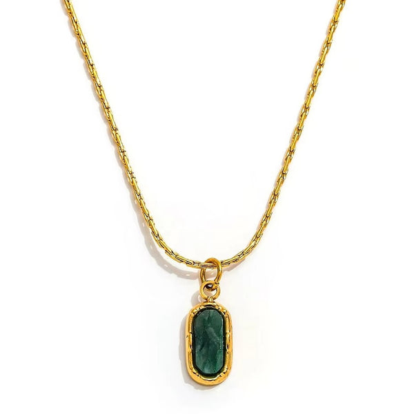muun studios Natalia Necklace - 18K Gold Plated