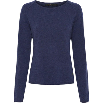 BTF CPH Cashmere Pullover - Midnight Blue Melange