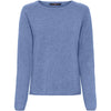 BTF CPH Cashmere Pullover - Denim Melange | BTF CPH | Køb online hos Moster D – Hurtig levering