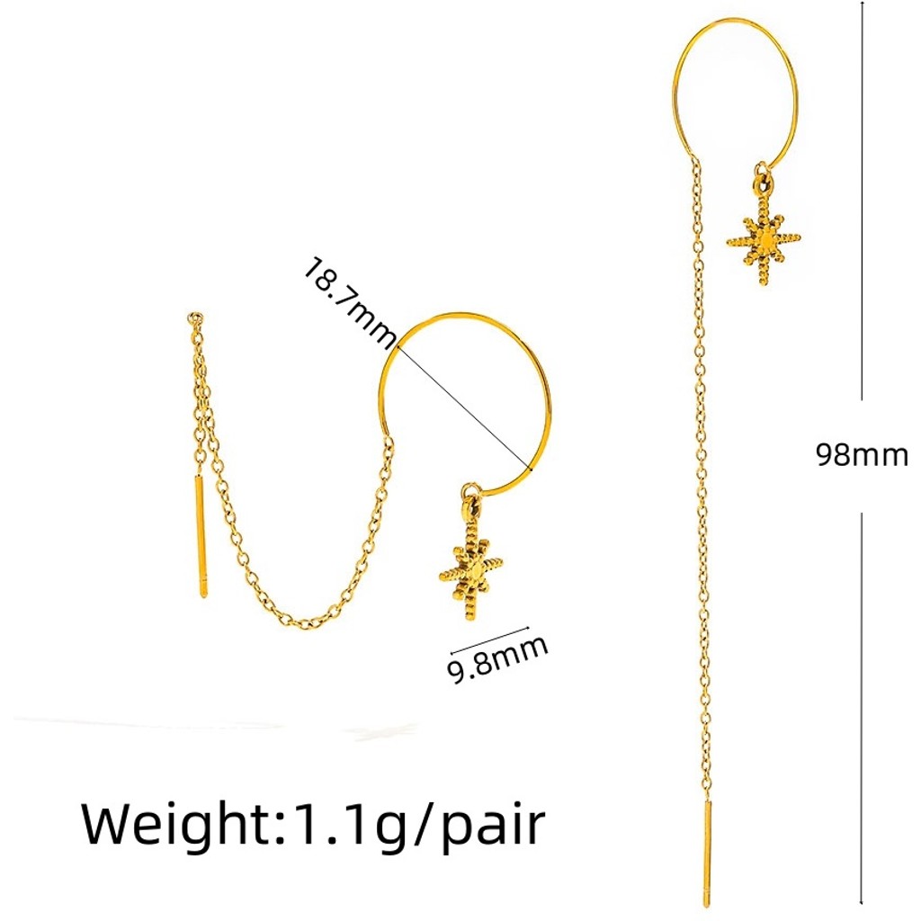 muun studios Rosalia Earrings - 18K Gold Plated