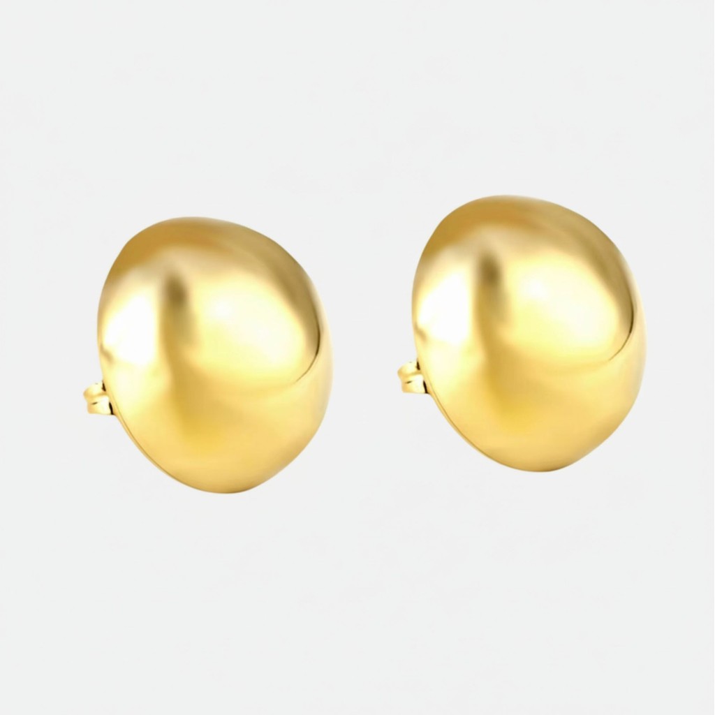 muun studios Sia Earrings - Large - 18K Gold Plated Earring 18K Gold Plated