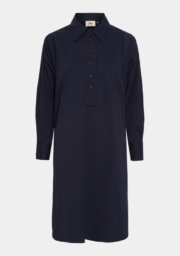 Isay Sigga Dress - Navy | Isay | Køb online hos Moster D – Hurtig levering