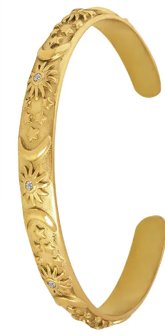Vila Cuff Armbånd 18k guldbelagt | muun studios | Køb online hos Moster D – Hurtig levering