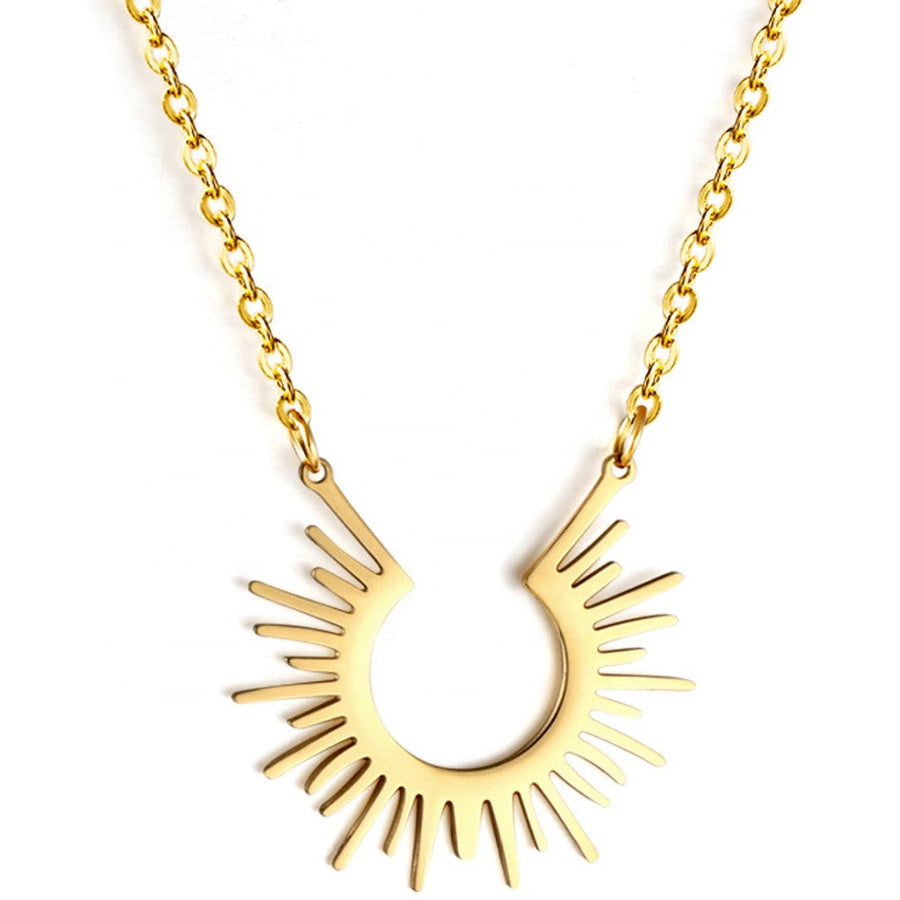 muun studios Sol halskæde guld Necklace