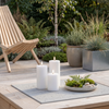 Nordic Flame Solar Udendørs 3 pak LED bloklys